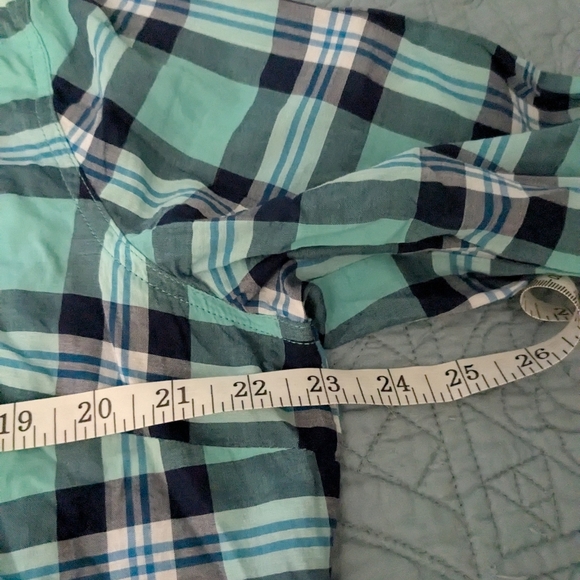 St. John's Bay Plaid Long Sleeve Button-Down Shirt - Picture 4 of 5